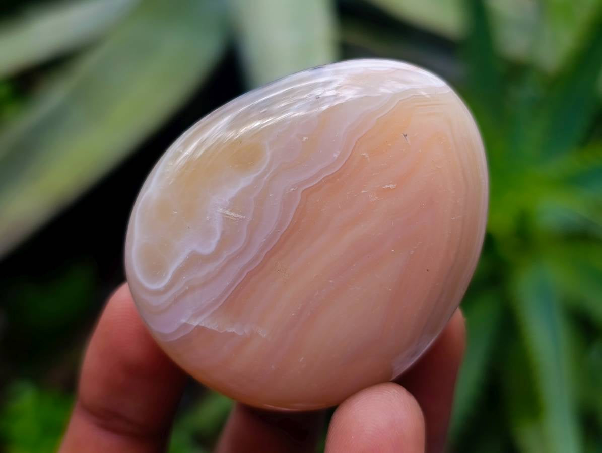 Polished Mixed Agate Galets x 24 From Madagascar - Toprock Gemstones and Minerals 