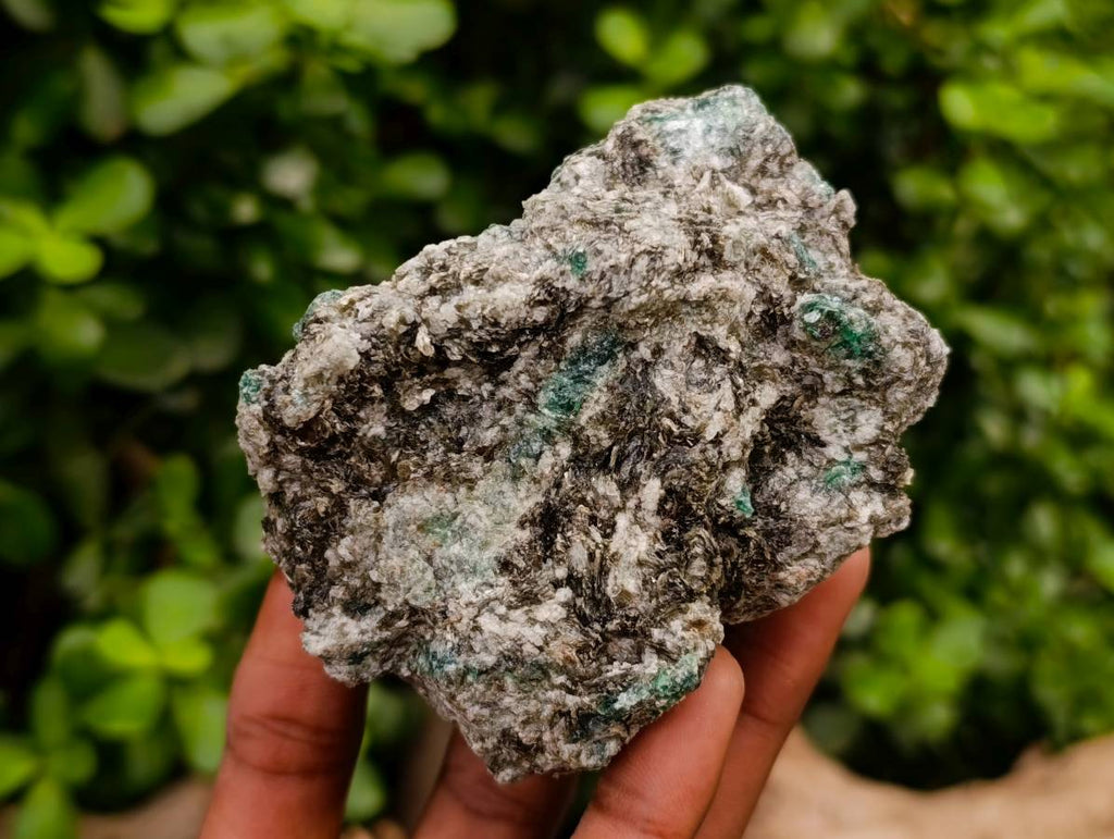 Natural Emerald Mica 'Mutokolite' Cobbed Specimens x 6 From Mutoko, Zimbabwe - Toprock Gemstones and Minerals 