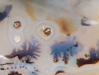 Polished Dendritic Agate Standing Free Forms x 3 From Moralambo, Madagascar