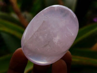 Polished Rose Quartz Palm Stones x 20 From Madagascar