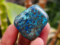 Polished Shattuckite Free Forms x 35 From Congo