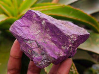 Natural Metallic Purpurite Specimens x 6 From Erongo, Namibia