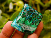 Polished Malacolla Free Forms x 35 From Kulukuluku, Congo