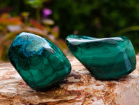 Polished Malacolla Free Forms x 35 From Kulukuluku, Congo