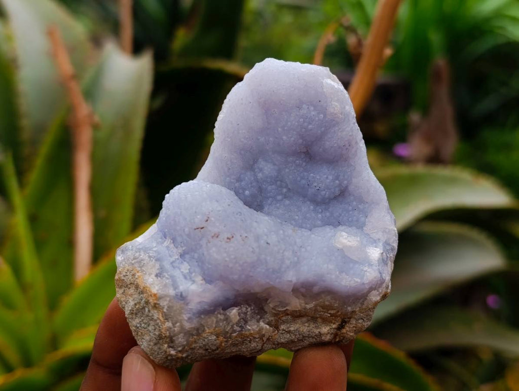Natural Blue Lace Agate Specimens x 12 From Nsanje, Malawi - Toprock Gemstones and Minerals 