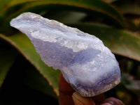 Natural Blue Lace Agate Specimens x 12 From Nsanje, Malawi