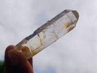 Natural Mpika Quarts Crystals x 35 From Mpika, Zambia