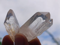Natural Mpika Quarts Crystals x 35 From Mpika, Zambia