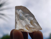 Natural Mpika Quarts Crystals x 35 From Mpika, Zambia