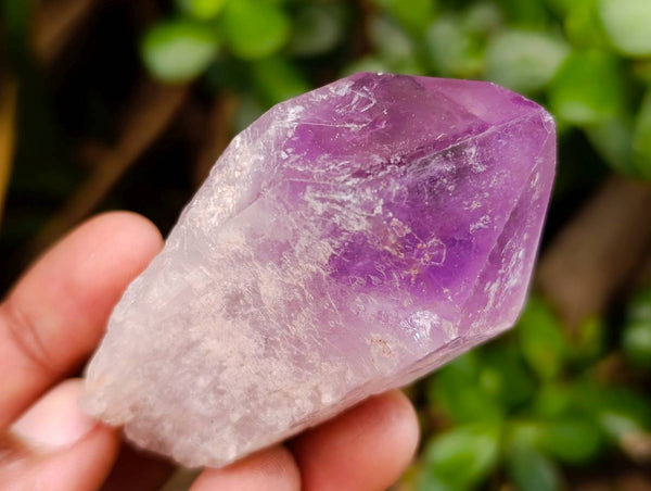 Polished Jacaranda Amethyst Quartz Crystals x 20 From Mumbwa, Zambia