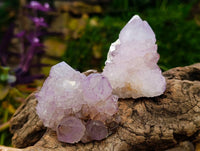 Natural Sunburst Amethyst Spirit Quartz Clusters x 6 From Boekenhouthoek, South Africa
