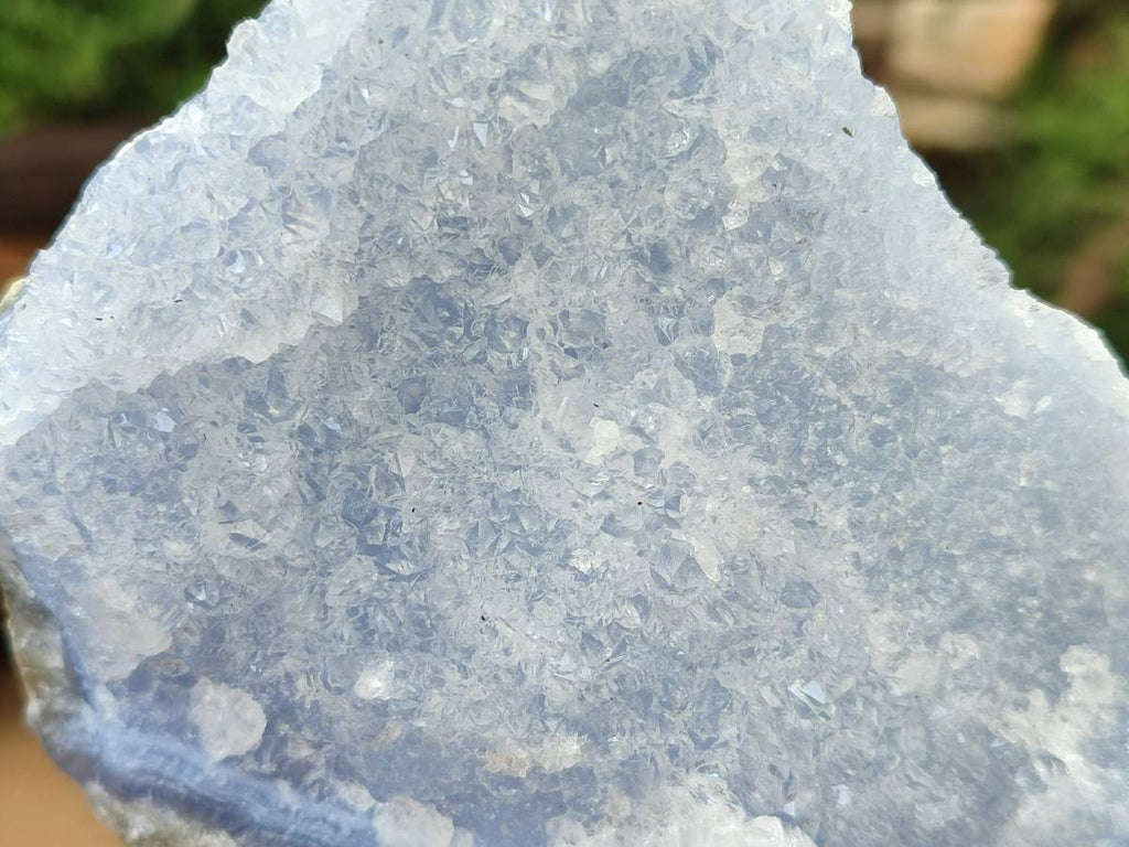 Natural Blue Lace Agate Geode Specimens x 6 From Nsanje, Malawi - Toprock Gemstones and Minerals 