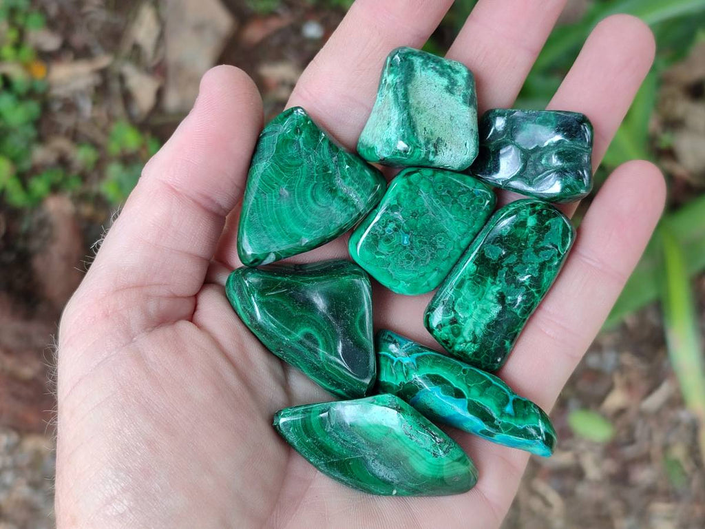 Polished Malacolla Free Forms x 46 From Kulukuluku, Congo - Toprock Gemstones and Minerals 