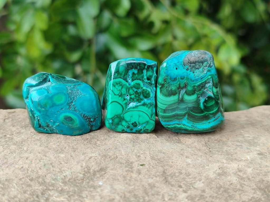 Polished Malacolla Free Forms x 46 From Kulukuluku, Congo - Toprock Gemstones and Minerals 