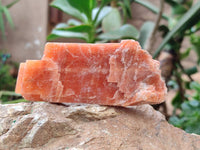 Natural Sunset Orange Calcite Specimens x 12 From Spitzkop, Namibia
