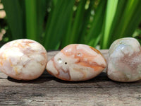 Polished Flower Agate Free Forms x 70 From Antsahalova, Madagascar