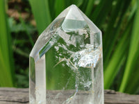 Polished Clear Quartz Crystals x 6 From Madagascar