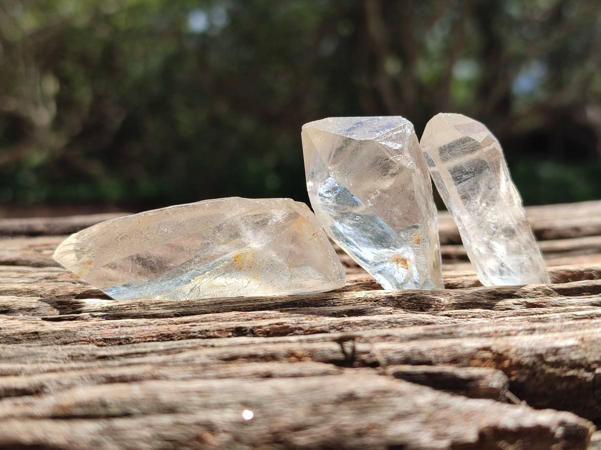 Natural Clear Quartz Single Crystals x 1.74 kg Lot From Mpika, Zambia - Toprock Gemstones and Minerals 