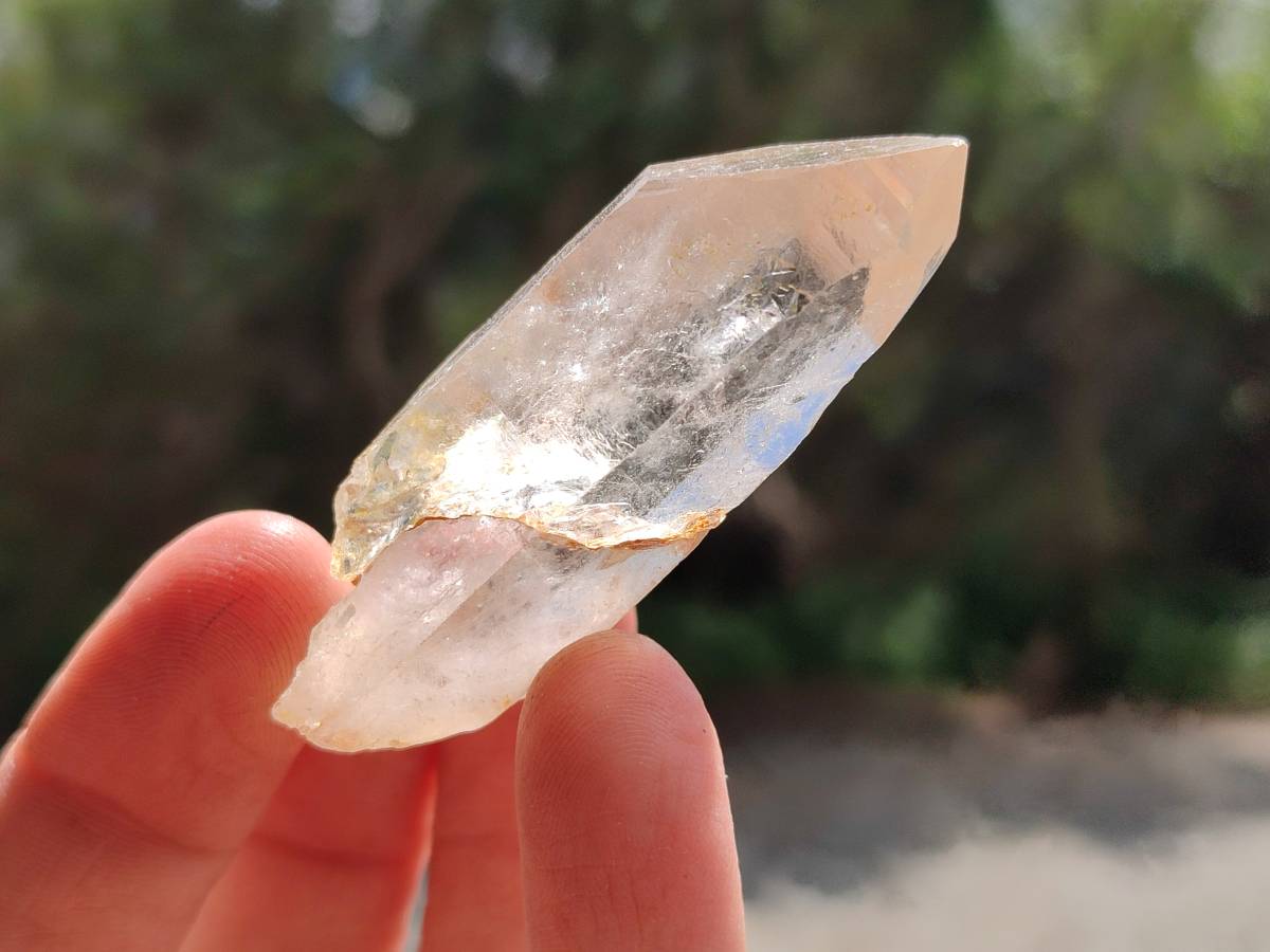 Natural Clear Quartz Single Crystals x 1.74 kg Lot From Mpika, Zambia - Toprock Gemstones and Minerals 