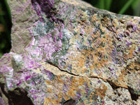 Natural Stichtite Cobbed Specimens x 7 From Barberton, South Africa