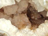 Polished XXL Banded Agate Crystal Centred Geode x 1 From Madagascar