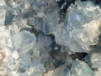 Natural XL Blue Celestite Geode Specimen x 1 From Sakoany, Madagascar