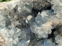 Natural XL Blue Celestite Geode Specimen x 1 From Sakoany, Madagascar