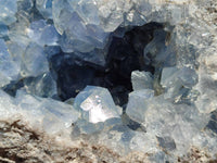 Natural XL Blue Celestite Geode Specimen x 1 From Sakoany, Madagascar
