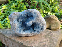 Natural XL Blue Celestite Geode Specimen x 1 From Sakoany, Madagascar