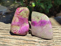 Polished Stichtite Free Forms x 6 From Barberton, South Africa
