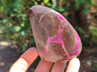 Polished Stichtite Free Forms x 6 From Barberton, South Africa