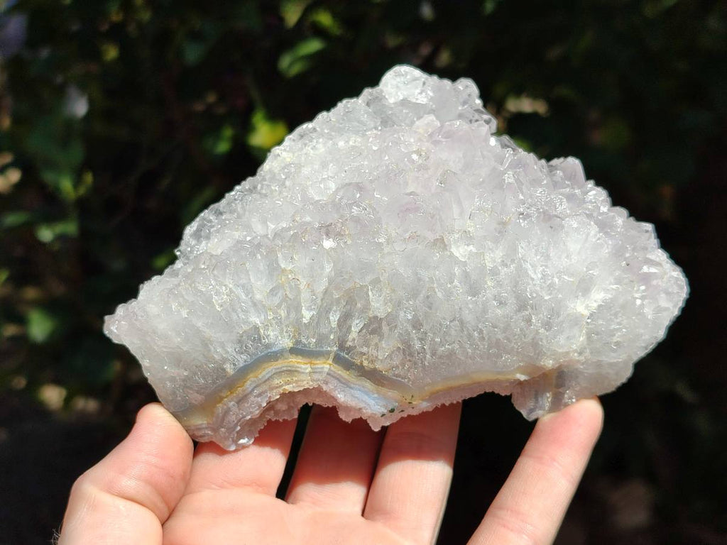 Natural Etched Blue Chalcedony Specimens x 3 From Nsanje, Malawi - Toprock Gemstones and Minerals 