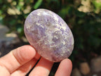 Polished Lepidolite With Pink Rubellite Galets x 15 From Ambatondrazaka, Madagascar - Toprock Gemstones and Minerals 