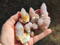Natural Amethyst Spirit Quartz Crystals And Clusters x 20 From Boekenhouthoek, South Africa
