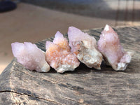 Natural Amethyst Spirit Quartz Crystals And Clusters x 20 From Boekenhouthoek, South Africa