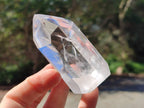 Polished Clear Quartz Crystals x 6 From Madagascar - Toprock Gemstones and Minerals 