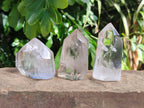 Polished Clear Quartz Crystals x 6 From Madagascar - Toprock Gemstones and Minerals 