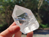 Polished Clear Quartz Crystals x 6 From Madagascar
