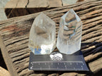 Polished Clear Quartz Crystals x 6 From Madagascar - Toprock Gemstones and Minerals 