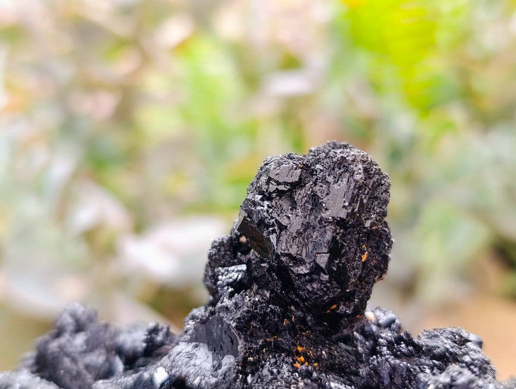 Natural Schorl Black Tourmaline Specimens x 2 From Erongo, Namibia - Toprock Gemstones and Minerals 