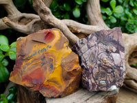 Natural Nguni Jasper Cobbed Specimens x 6 From Northern Cape, South Africa