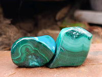 Polished Malacolla Free Forms x 35 From Kulukuluku, Congo
