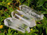Polished Double Terminated Clear Quartz Crystals x 35 From Madagascar