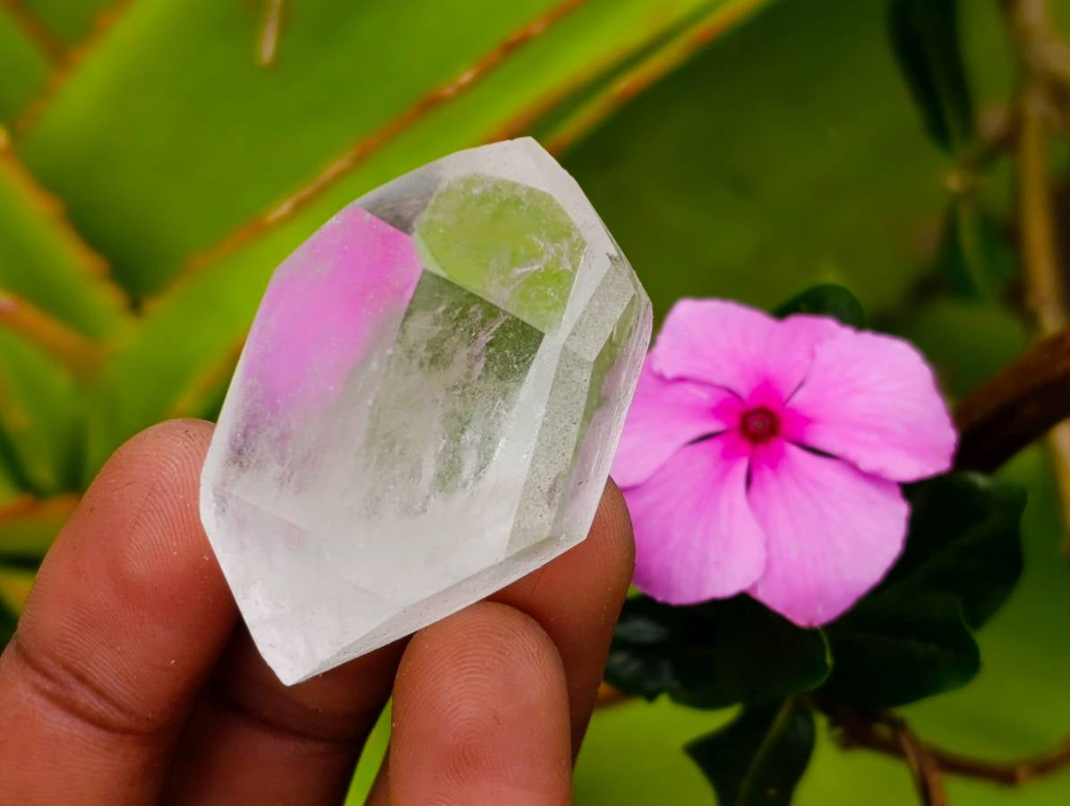 Polished Double Terminated Clear Quartz Crystals x 35 From Madagascar - Toprock Gemstones and Minerals 
