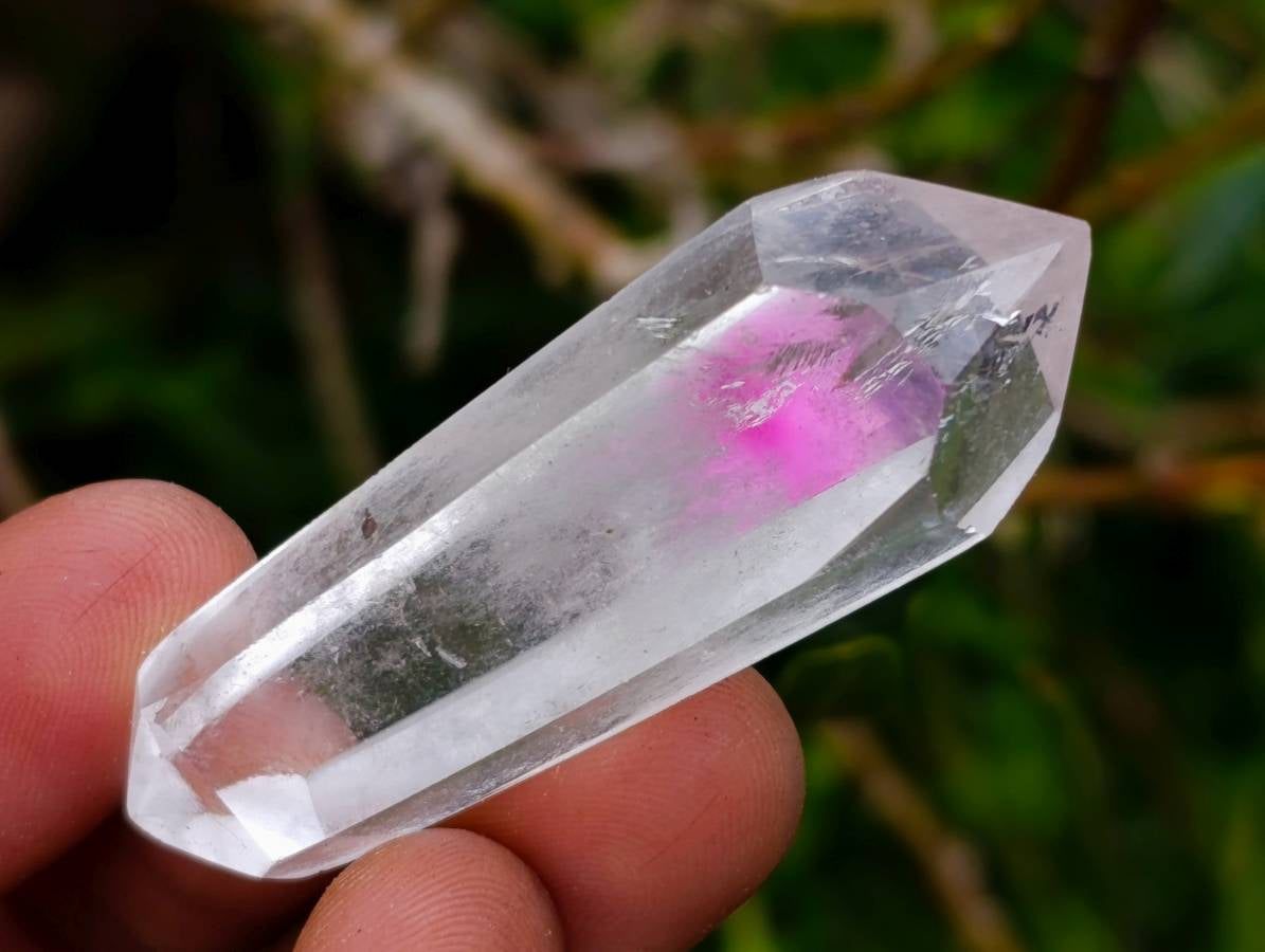 Polished Double Terminated Clear Quartz Crystals x 35 From Madagascar - Toprock Gemstones and Minerals 