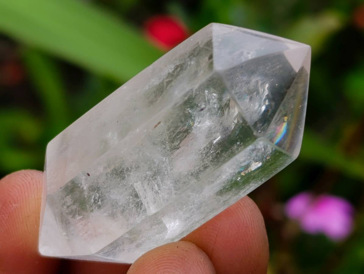Polished Double Terminated Clear Quartz Crystals x 35 From Madagascar - Toprock Gemstones and Minerals 