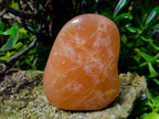 Polished Orange Twist Calcite Standing Free Forms x 2 From Maevantanana, Madagascar - Toprock Gemstones and Minerals 