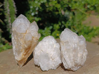 Natural Cascading Candle Quartz Clusters x 35 From Antsirabe, Madagascar