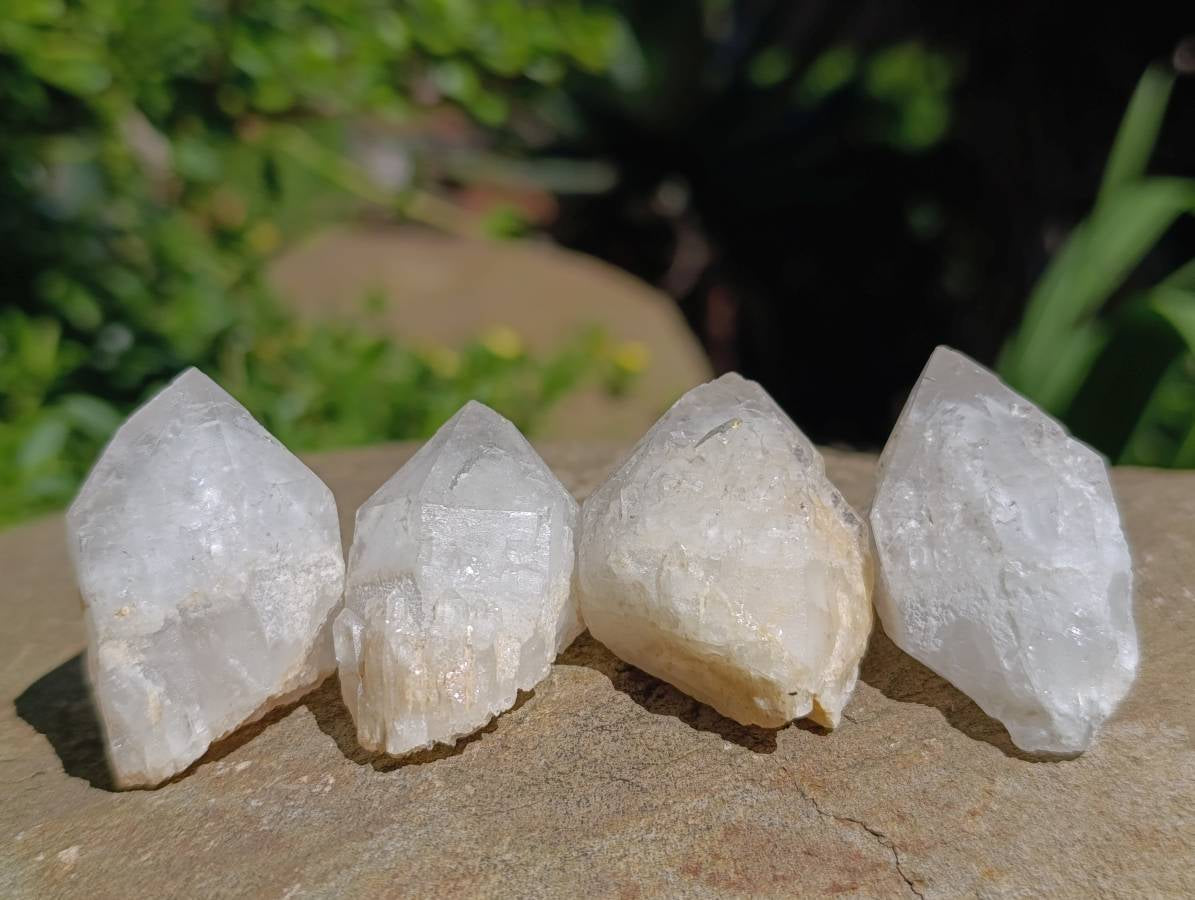 Natural Cascading Candle Quartz Clusters x 35 From Antsirabe, Madagascar - Toprock Gemstones and Minerals 