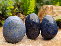 Polished Lazulite Galets x 20 From Madagascar